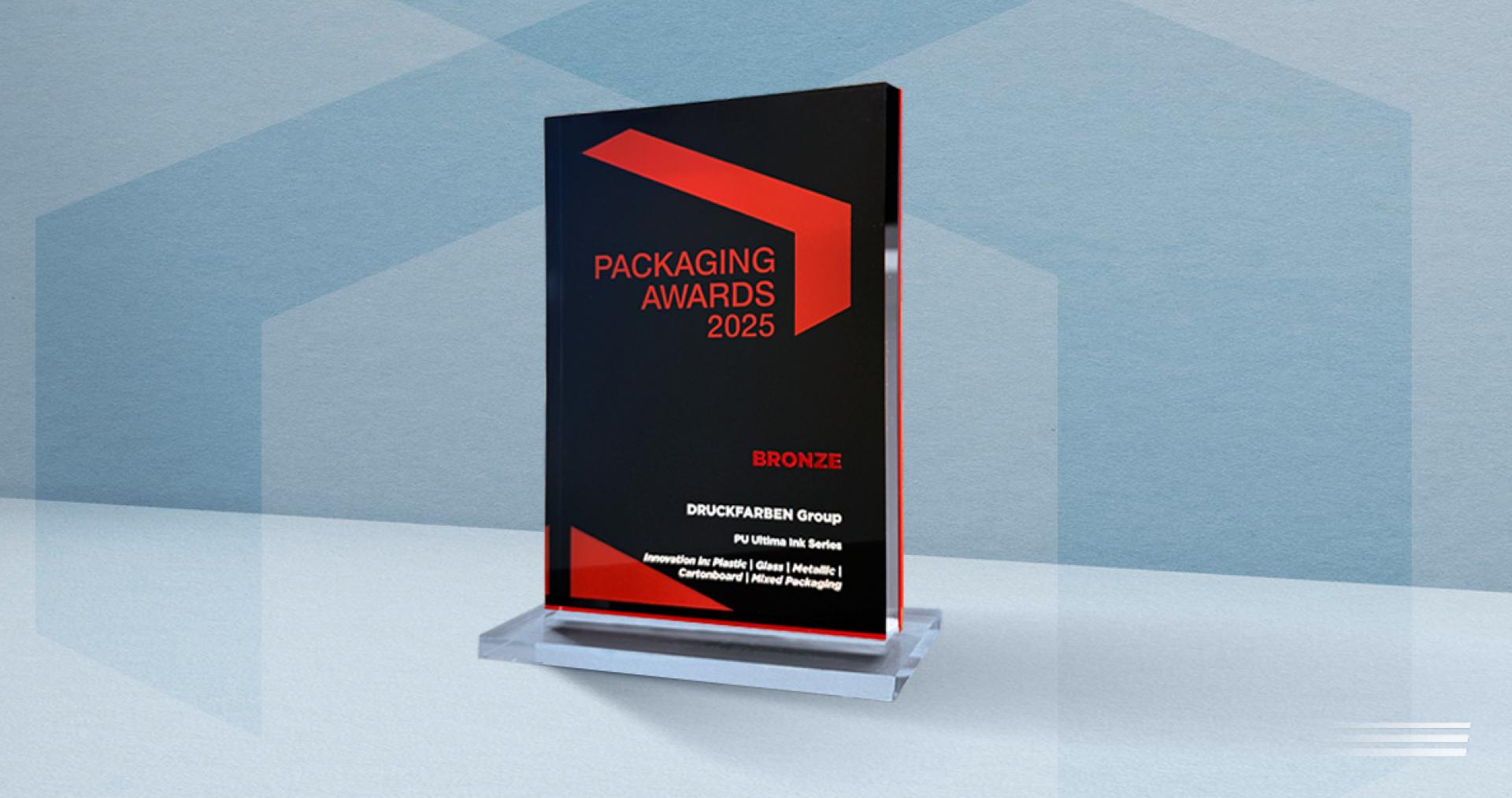 DF Inks Wins Distinction at the PACKAGING AWARDS 2025 for PU Ultima 