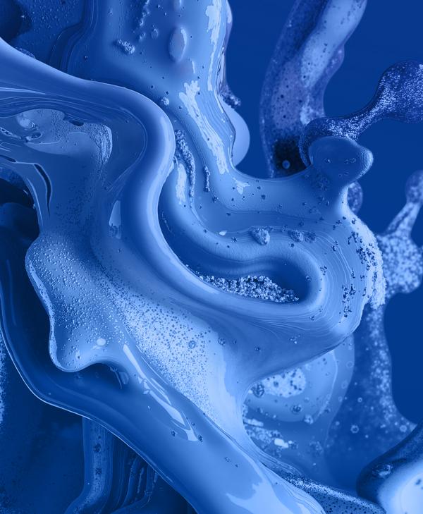 blue abstract image