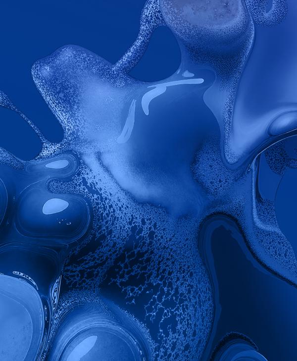blue abstract image
