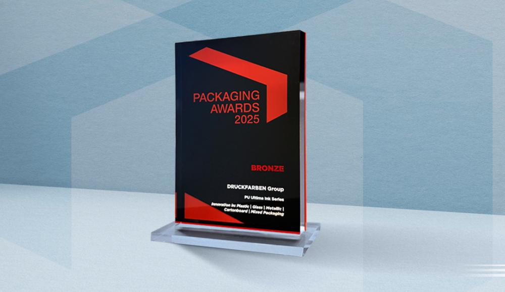 DF Inks Wins Distinction at the PACKAGING AWARDS 2025 for PU Ultima 
