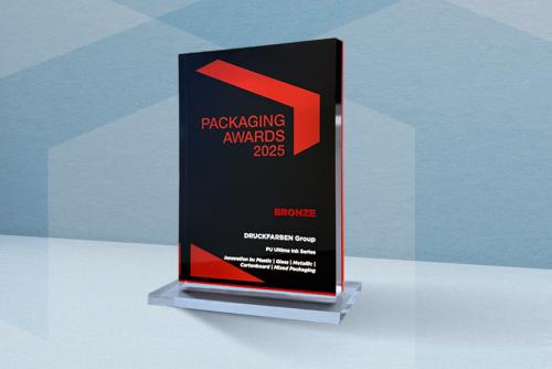 DF Inks Wins Distinction at the PACKAGING AWARDS 2025 for PU Ultima 